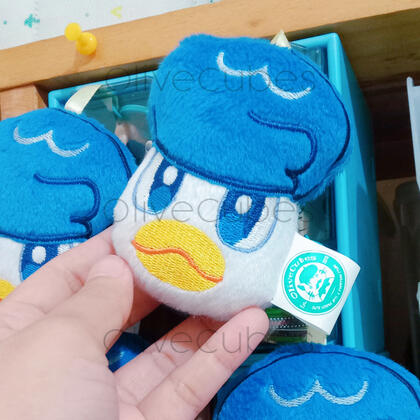Quaxly Plush Keychain; Pokemon Scarlet and Violet