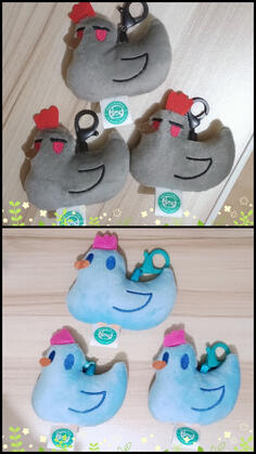 Plush charms
